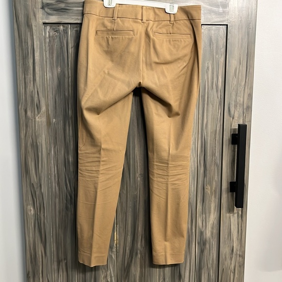 New York and Company size 4 Skinny leg Dress Pants in a tan color - Picture 9 of 13